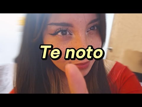 Te noto cansado | ASMR POV