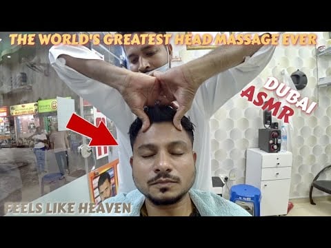 ASMR | $3 The World's Greatest Head Massage 🇦🇪
