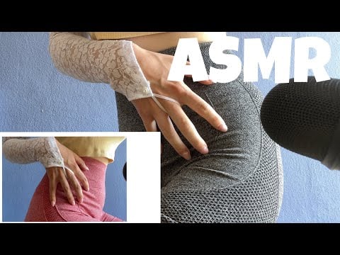 ASMR | GYM Clothes Scratching | scratching sounds 