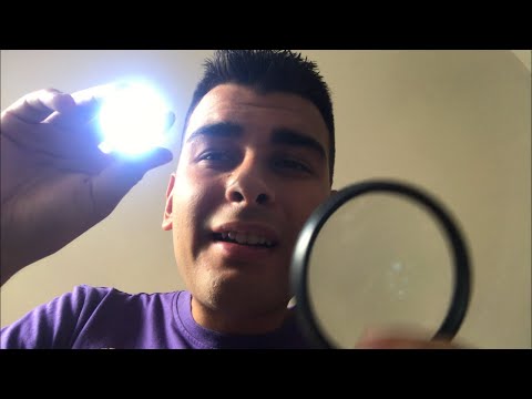 ASMR Examen des yeux Roleplay