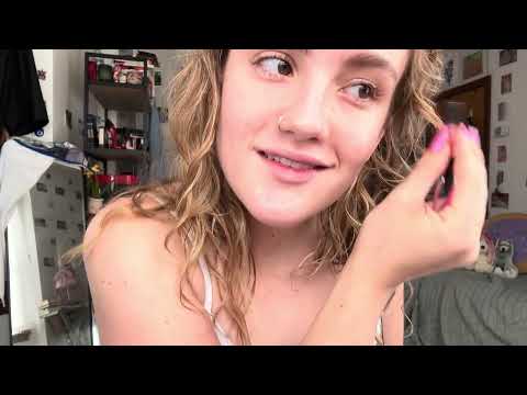 plucking away your insecurities | ASMR Personal Attention (morning positivity & eyebrows)