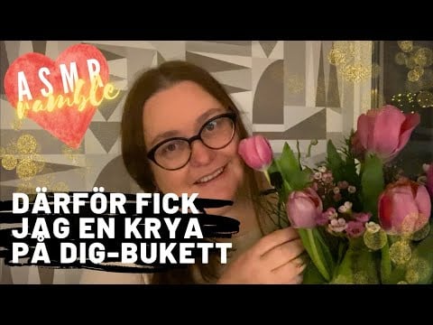 ASMR på svenska: Babblar på om när jag fick åka till akuten - använder mini-mikrofonen 🤍