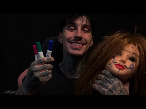 ASMR I Took Your Head and Drew on it✍️