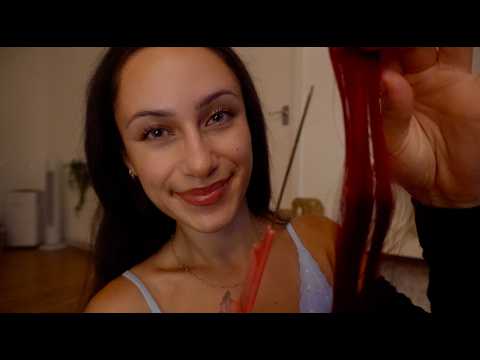 ASMR flirty wlw girl fixes your hair #wlw parting, brushing, clipping