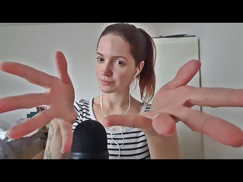 ASMR pure hand sounds with mouth sounds - whispering your names - December Patrons - finger flutter