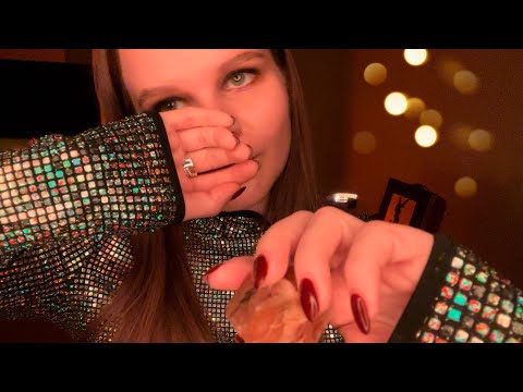 Asmr 🕸 Witch Cast a Spell on You 🕸 Hand Movements, Layered Inaudible, Crinke , Tapping on Wood