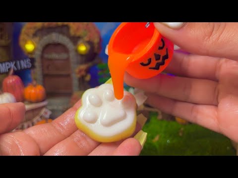 ASMR 🐱 Mochi Squishy Kitty Paw Spa & Care