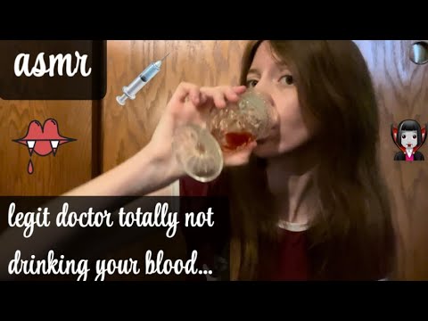 asmr vampire doctor does your bloodwork 🩸 (lofi roleplay)