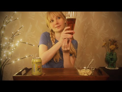 ASMR Beer Tasting 🍌 Banana Bread Beer