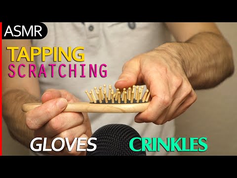 ASMR - 🔸Tapping 🔸Scratching 🔸Gloves 🔸Crinkles - [no talking🤐]