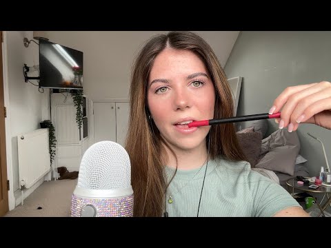 ASMR drawing on your face while you sleep ✍️ 😴 *lots of mouth sounds*