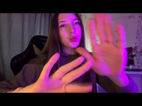 ASMR Быстрые звуки рук и таппинг по триггерам, которые не показывала,чуть болталки💜