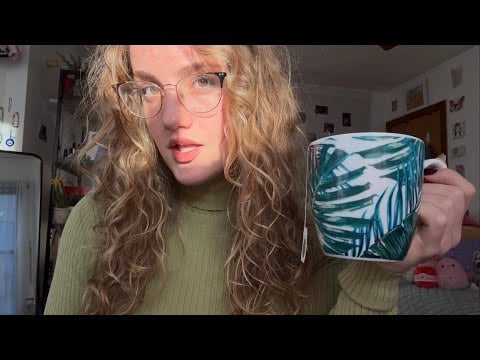 i make us tea Good Morning ASMR personal attention i do your makeup + chit chat grwm