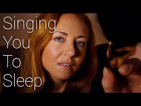 Sleepy Fireside ASMR | Humming, Brushing, Singing, Crackling Fire