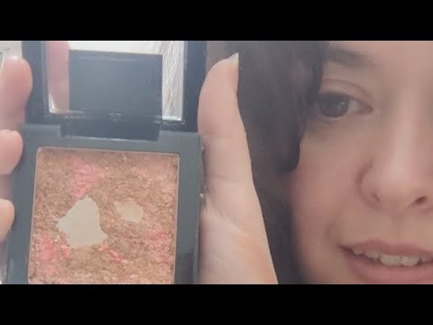 Lofi Asmr cleaning makeup products!!!(whispering, tapping)