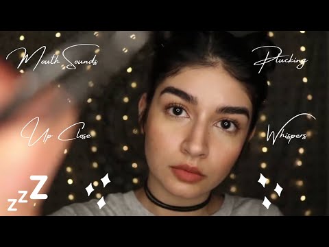 Tena ASMR Plucking Part 3 Compilation | Mouth Sounds, Inaudible, Pinching, Pulling