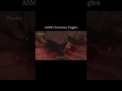 Does the Christmas trigger soothe you? #notalkingasmr #asmr #asmrforsleep