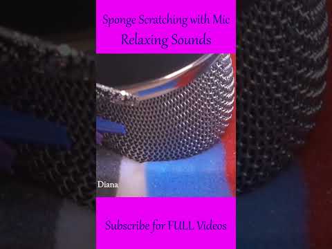Sponge ASMR ❤️ Relaxing Sounds ❤️ #asmr #shorts