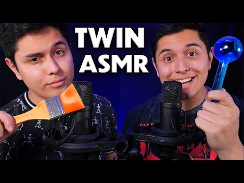 ASMR Twin Trigger Assortment for Sleep (Whispers, Brushing, Tapping, & More!)