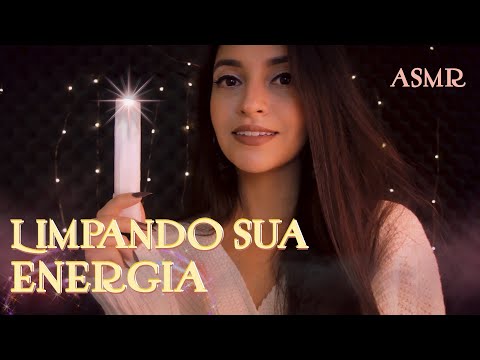 ASMR Limpando Energias Negativas 💜 Movimentos HIPNÓTICOS de Mãos, Bem-Estar | ASMR BR