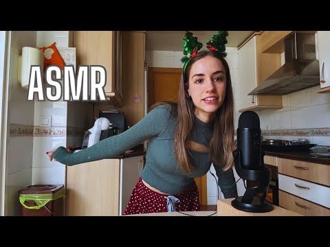 ASMR casero COCINANDO GALLETAS NAVIDEÑAS 😋🎄