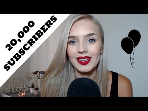 ASMR | Q&A ANNOUNCEMENT - 20K SUBSCRIBERS THANK YOU!