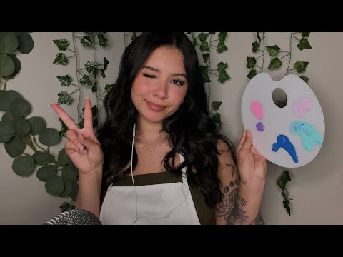 ASMR | painting your face 🎨