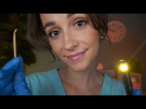 ASMR Roleplay | Dermatologist Skin Exam (soft spoken, layered sounds)