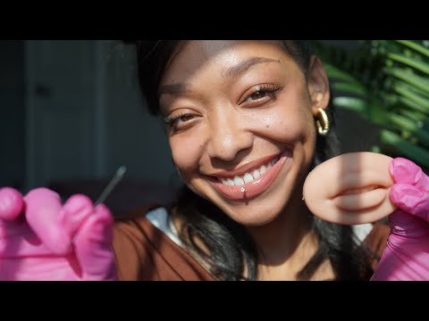 ASMR | PIERCING YOUR LIP 👄💉 (Piercing Roleplay)