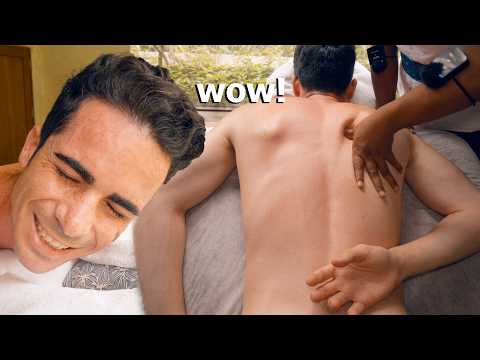ASMR: Antico Massaggio alla Schiena Spalle e Collo con Erbe Indonesiane Rigenerante!