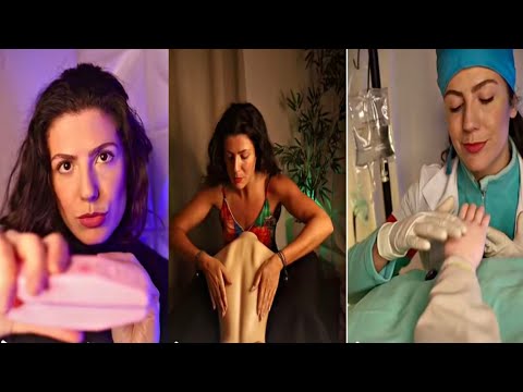 ASMR | CABELO-SKIN CARE -LIBERAÇÃO MIOFASCIAL- NEUROLOGISTA 