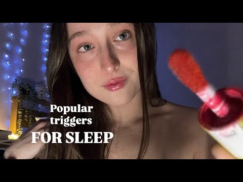ASMR | Your fav creators popular triggers! (Jellyfish, hair parting and more)✨🪼