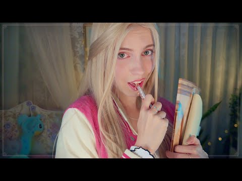 🎀 ASMR MEAN GIRL FLIRTS with YOU 💗😳 (POV: The Quiet Guy from Class)