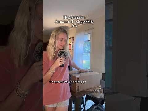 I seriously can not believe this. Thank you so much Ben. You’re incredible!! #asmr #unboxing #amazon