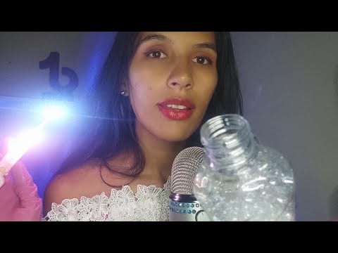 ASMR EXAME DOS NERVOS CRANIANOS SÓ QUE DIFERENTE ( asmr fast ) 🤪