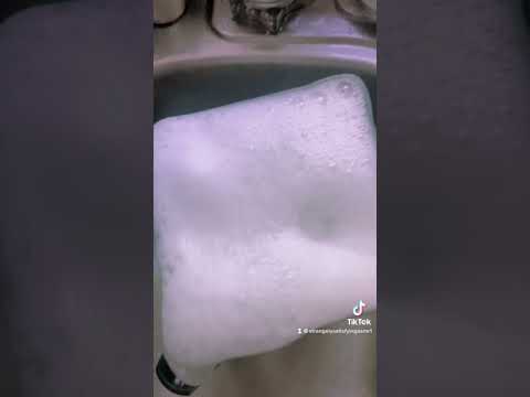 ASMR Satisfying Sudsy Bubbles Visually Satisfying #asmr #youtubeshorts #shorts