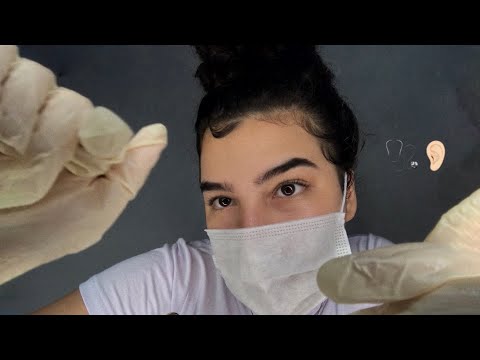 🎧 [ASMR] - PEDIATRA EXAMINANDO seu OUVIDO (roleplay binaural)