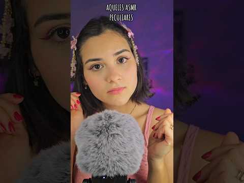 Aqueles asmr peculiares #asmrsounds #asmrtingles #sussurros