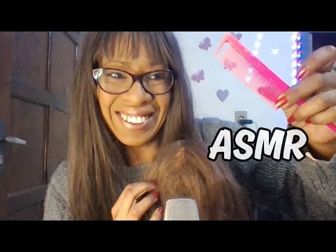 TIRANDO A CASPA DO SEU CABELO ATÉ VOCÊ DORMIR #asmr #asmrbr #asmrvideo
