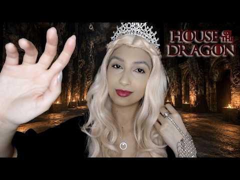 ASMR Rhaenyra Targaryen cuida de você (você é meu dragão) | A Casa do Dragão, Game of Thrones 🐉