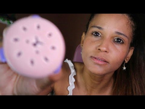 ASMR roleplay fazendo sua SKINCARE FAST & AGGRESSIVE