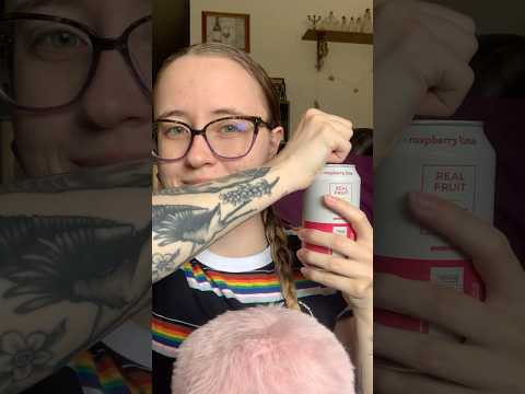 Sparkling Water Can Sounds ASMR #asmr #shorts
