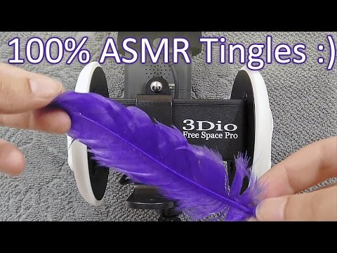 ASMR 3Dio Free Space Pro Binaural 3D Ear to Ear Tapping Scratching Crinkling