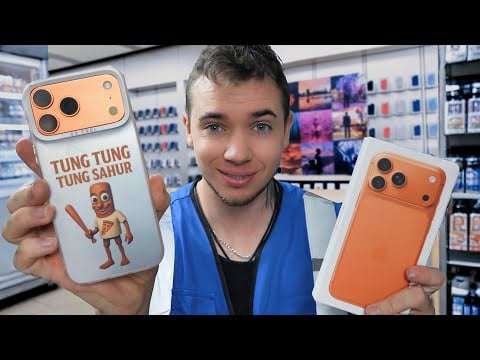Achat du nouvel iPhone 17 pro Max dans l’Apple store [ Asmr ]