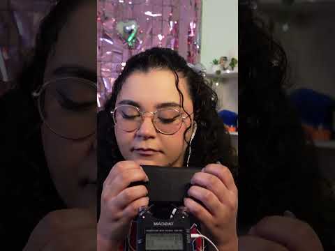 ASMR Tapping na caixa de oculos