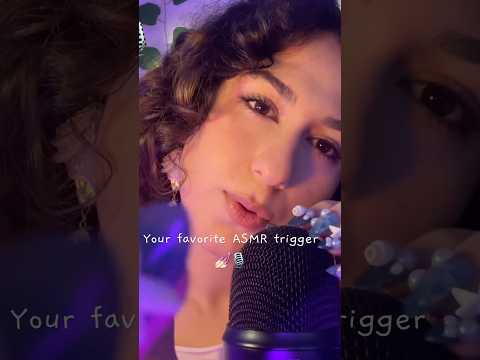 ASMR doing your favorite trigger 💅🏻🎙️ #asmr #relax #visualtingle #tingles #oddlysatisfying