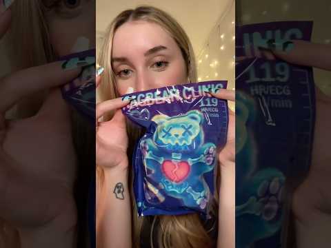 Plush keychain blind box unboxing #asmr #mouthwhisper #blindbox