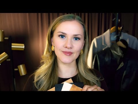 Custom Jacket Fitting | Fabric & Design (ASMR)