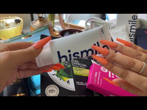 ASMR DRUGSTORE HAUL 💖 ~shopping haul, tapping, rambling~ | Whispered