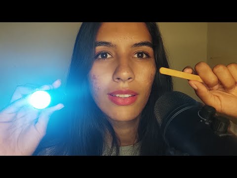 ASMR EXAME DOS NERVOS CRANIANOS MAIS RÁPIDO DE TODOS 👩🏽‍⚕️ #fast